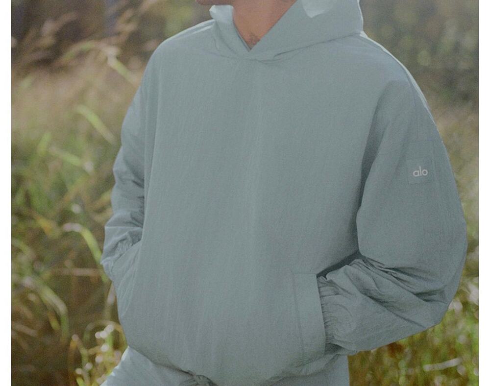 NWT Alo Yoga Axis Hooded Pullover